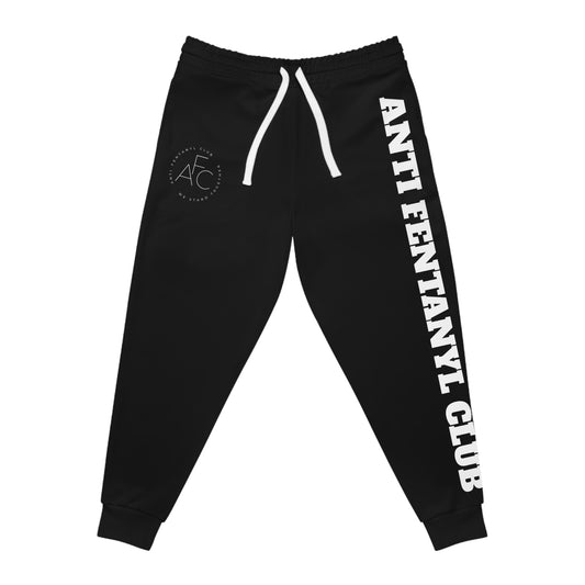 Black Joggers - ‘Anti Fentanyl Club’ - Unisex